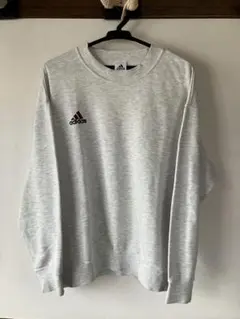 adidas デサント期 クルーネックスウェット M-L