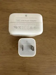 美品　Apple 純正品 USB電源アダプター　10W 5W
