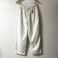 スタジオクリップ　シャンブレーツイルユルテーパードパンツ　ワイドパンツ