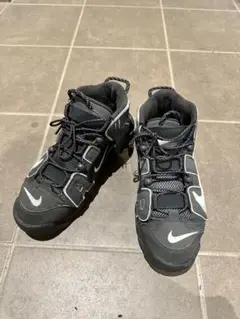 Nike スニーカー ブラック/グレー　エアモアアップテンポ