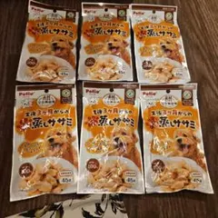 Petio 生後3ヶ月からの蒸しササミ 45g 6袋セットのサムネイル
