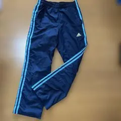 adidas ネイビー ロングパンツ 140