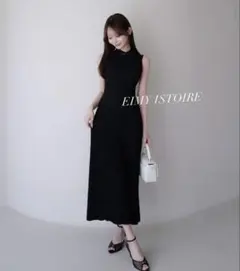 2026年最新】eimy istoire レディース ノースリーブ ニットワンピース