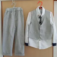 【極美品】おすすめ おしゃれな スーツ 110cm 結婚 入学式 発表会 卒園