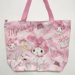 マイメロディ パリへおでかけ♪ 大きめトートバッグ