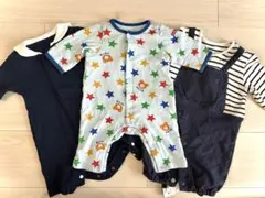 ホットビスケッツ　ロンパース3点