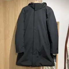 ユニクロ　ハイブリッドダウンコート　2025 M ブラック
