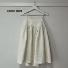 FREAK'S STORE フクレジャガードバックオープンキャミミニワンピースのサムネイル