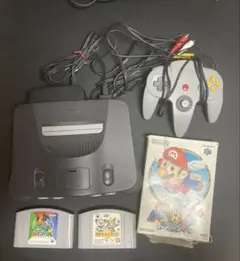 ニンテンドー64本体+ソフト5点