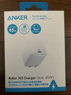新品未開封　Anker 313 Charger (Ace, 45W)