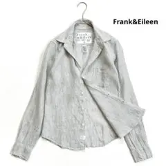 美品♡　フランク&アイリーン　Eileen　長袖　スキッパー　シャツ　XS　灰 楽天市場】フランクアンドアイリーン スキッパーシャツの通販