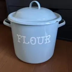 KYOWA ホーロー製 FLOUR ストッカーのサムネイル