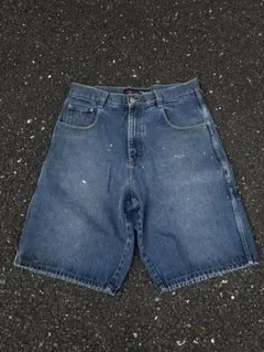 90s Southpole デニムペインターショーツ　カーゴ極太のサムネイル