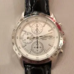 SEIKO クロノグラフ 100M メンズ腕時計
