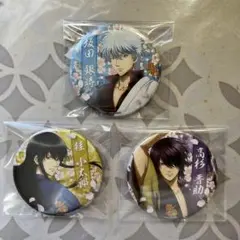 銀魂 銀時 桂 高杉 缶バッジ 3個セット キャラポップストア