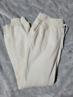 UNIQLO ユニクロ ヒートテックボアスウェットパンツ　オフホワイト