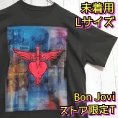 未着用　Bon Jovi　ALL TIME BEST　ストア限定　Ｔシャツ　Ｌ