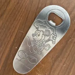 希少 東京ディズニーランド レトロ 栓抜き 旧ロゴ ミッキー コック 当時物のサムネイル