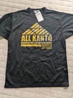 YONEX バドミントンシャツ ダークグレー