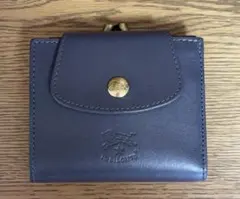 【日本限定/希少】イルビゾンテ 三つ折り財布 丸型ワッペン 1970 ブラック 日本限定/希少】イルビゾンテ 三つ折り財布 丸型ワッペン 1970