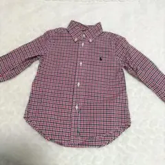 Ralph Lauren チェック柄 長袖シャツ１００㌢
