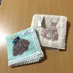リバティ　タオルハンカチ ガーゼハンカチ　2枚