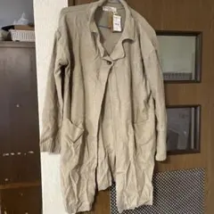 新品 未着用 タグ付き カリネ 薄手 Caliner ロングカーディガン　羽織り