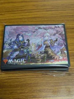 MTG 放浪皇のお花見　放浪皇＆ナーセット スリーブ
