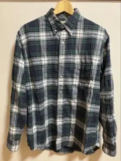 80s USA製 L.L.Bean エルエルビーン フランネルシャツ
