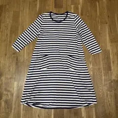 【美品】マリメッコ marimekko ボーダーワンピース　Sサイズ