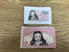 鬼滅の刃　きめつ食堂　ランダムネームプレート風バッジ　竈門禰豆子