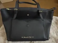 SamanthaVega ブラックトートバッグ