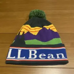 【新品】L.L.Bean ニット帽 OSFA マルチカラーのサムネイル