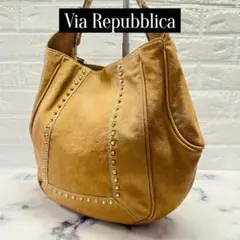 【Via Repubblica】ワンショルダーバック レザー スタッズ y2kのサムネイル