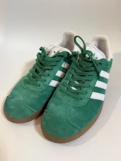 adidas Gazelle グリーン スニーカー