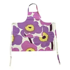 新品 マリメッコ Pieni Unikko ウニッコ エプロン チェリー - メルカリ