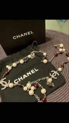 CHANEL ココマーク パール ロングネックレスのサムネイル