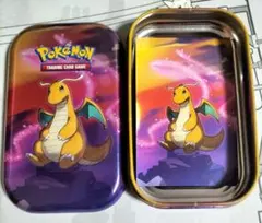【海外】カイリュー ダメカンケース mini tin　ポケモンカードのサムネイル