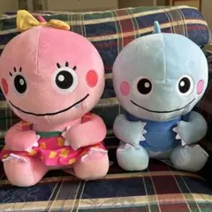 ざわざわ森のがんこちゃん がんぺーちゃん ぬいぐるみ セット 吉德 激