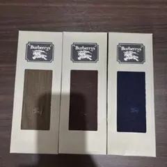 Burberrys ソックス 3色セット 25cm♯