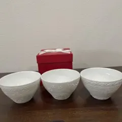 レース柄 ボウル 3個セット ギフトボックス付きのサムネイル
