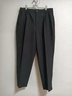 黒 スラックス ゴム入りウエスト