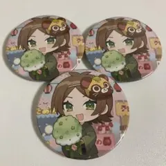 うらたぬき 缶バッジ 春ツアー 2024