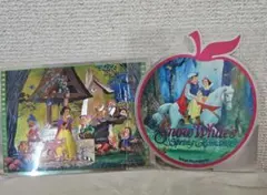 白雪姫　東京ディズニーランド　ステッカー&ポストカード