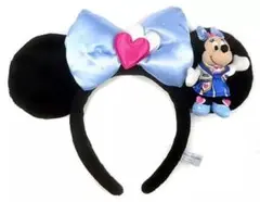 東京ディズニーシーディレクターミニーカチューシャ 水色　ミニー　カチューシャ