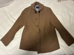 BEAMS HEART ブラウン ウールコート M