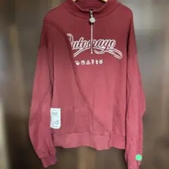 ずっと真夜中でいいのに。 ハーフジップ スウェット(Red) Lサイズ