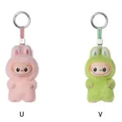 ◾️新品未開封　ラブブ イニシャル pin for love【U】【V】２個セット