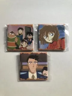 名探偵コナン　メモリアル缶バッジ　灰原哀　少年探偵団