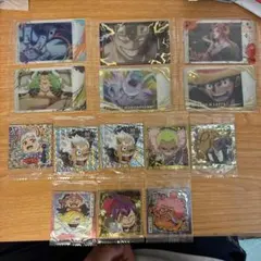 ワンピース ウエハースカード6枚＋ウエハースシール8枚